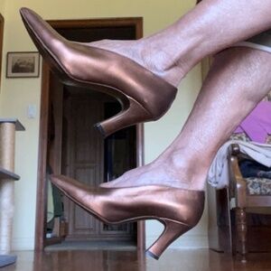 VINTAGE PHILIPPE MODEL LEATHER PUMPS - SIZE 6